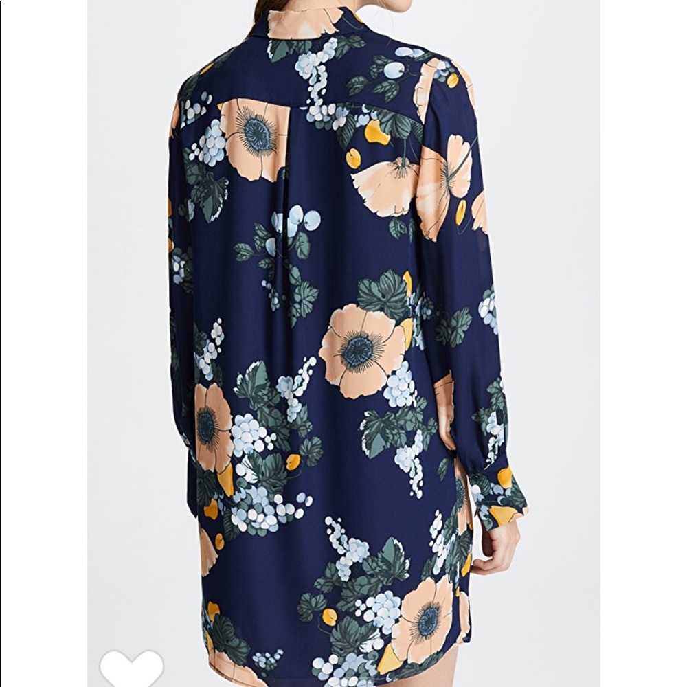 NWT Joie Amaranda Print Silk Shirtdress Size M - Picture 9 of 14